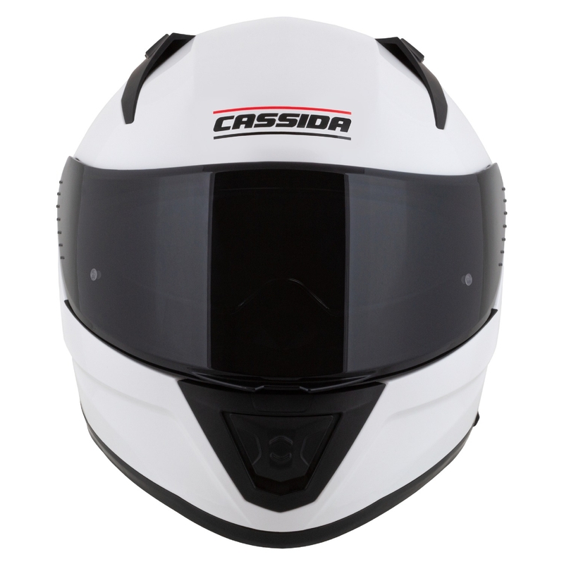 Cassida Aero integralna moto kaciga mat bijelo-crna