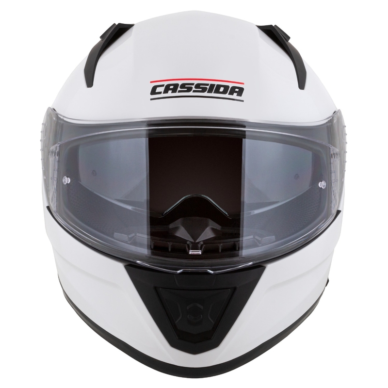 Cassida Aero integralna moto kaciga mat bijelo-crna