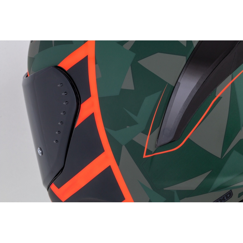Integralna motociklistička kaciga Cassida Aero ATCK camo zelena-crna-siva-narančasta