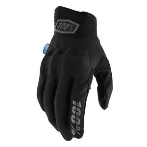 Rukavice za motocross 100% Cognito Smart Shock crne