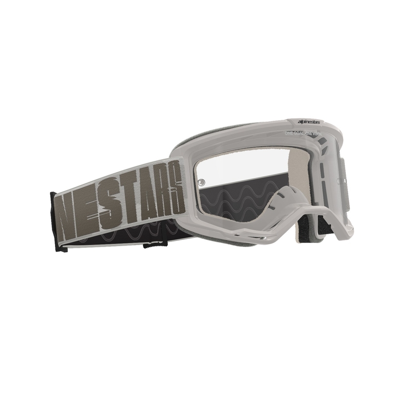 Motocross naočale Alpinestars Vision 5 Hollow sand s prozirnim pleksiglasom