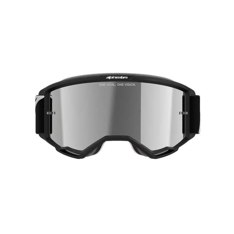 Alpinestars Vision 5 Corp Motocross naočale crne sa zrcalnom srebrnom lećom