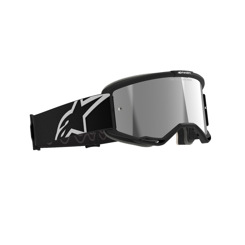 Alpinestars Vision 5 Corp Motocross naočale crne sa zrcalnom srebrnom lećom
