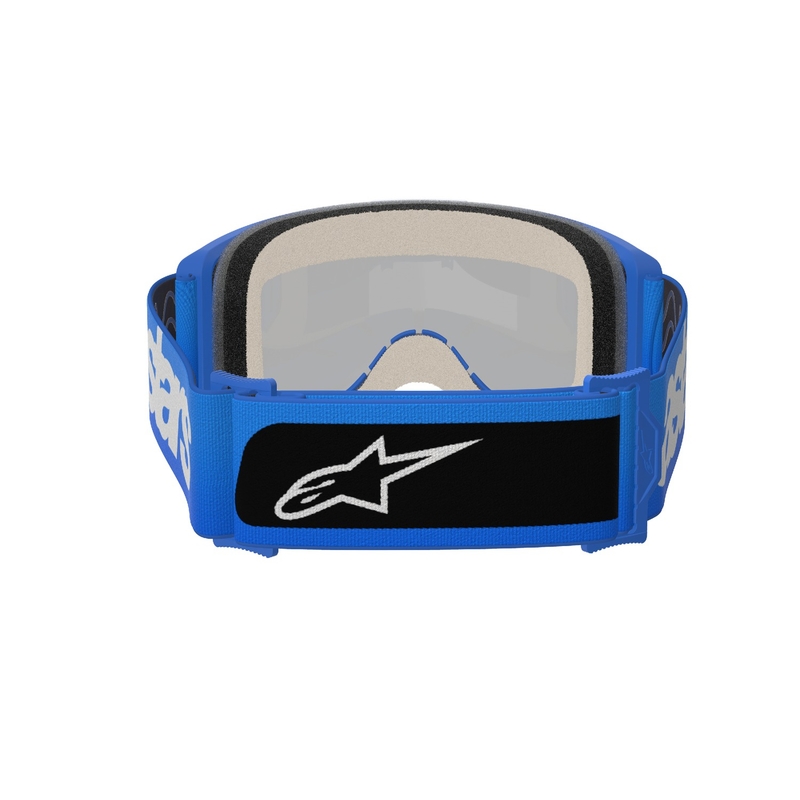Alpinestars Vision 5 Blaze Blue naočale za motocross s plavim zrcalnim lećama