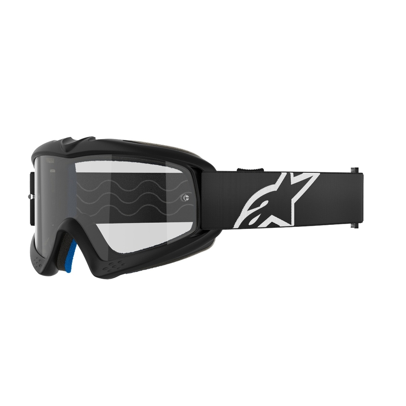Alpinestars Vision Youth Corp dječje motocross naočale crne s prozirnim staklima
