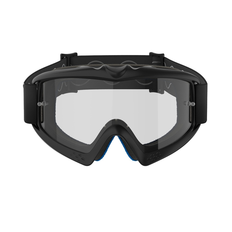 Alpinestars Vision Youth Corp dječje motocross naočale crne s prozirnim staklima
