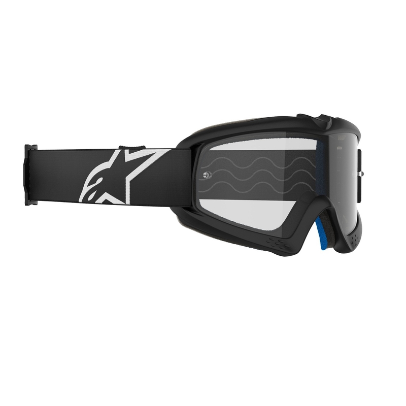 Alpinestars Vision Youth Corp dječje motocross naočale crne s prozirnim staklima