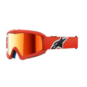 Alpinestars Vision Youth Corp dječje naočale za motocross narančaste sa zrcalnom crvenom lećom
