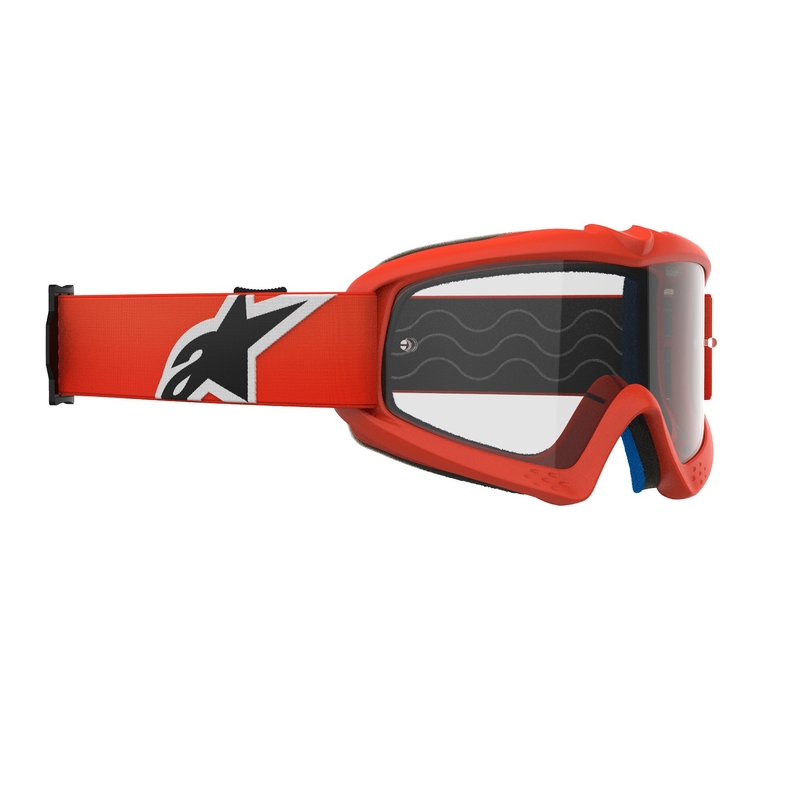 Alpinestars Vision Youth Corp dječje motocross naočale narančaste s prozirnim staklima