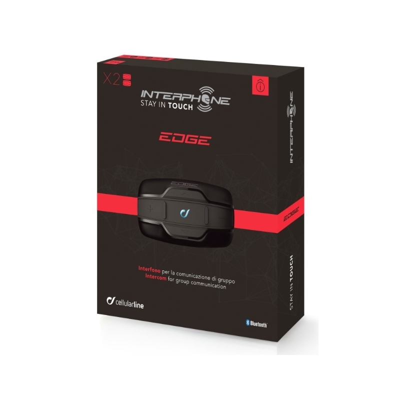 Bluetooth hands-free CellularLine Interphone EDGE - Twin Pack