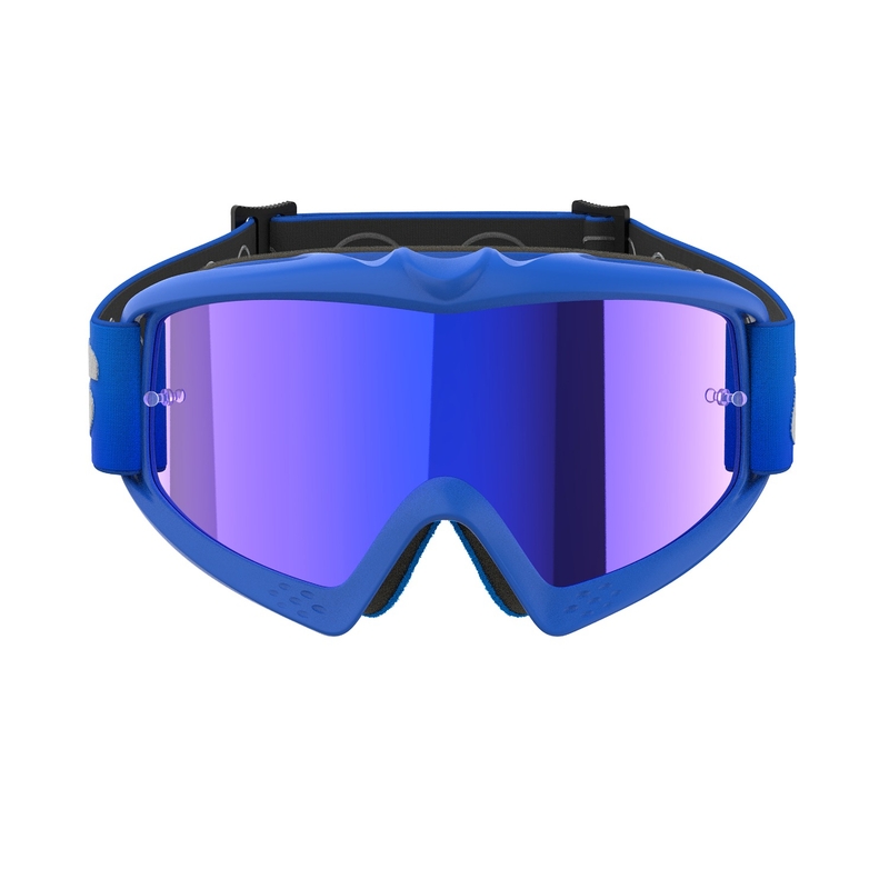 Alpinestars Vision Youth Blaze dječje naočale za motocross plave s zrcalnom plavom lećom