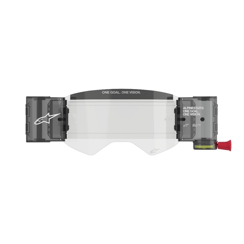 Alpinestars Roll-Off Wide Vision zamjenski komplet za Supertech naočale od prozirnog pleksiglasa s iglama za izvlačenje liskuna