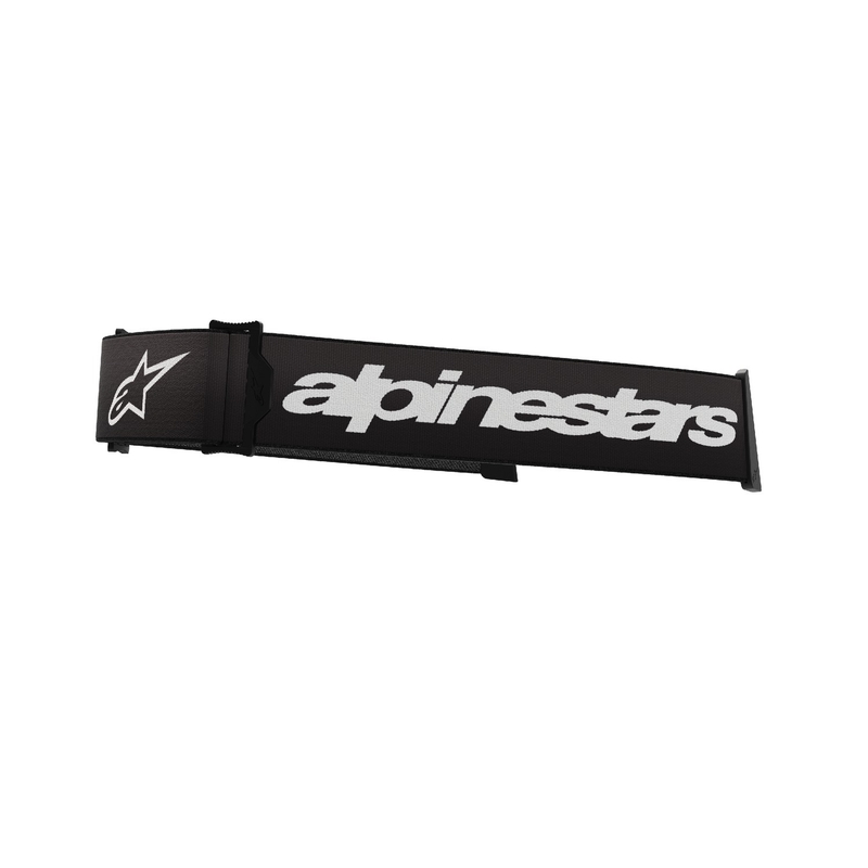 Remen za naočale Alpinestars Supertech/Vision 8 crno-bijeli