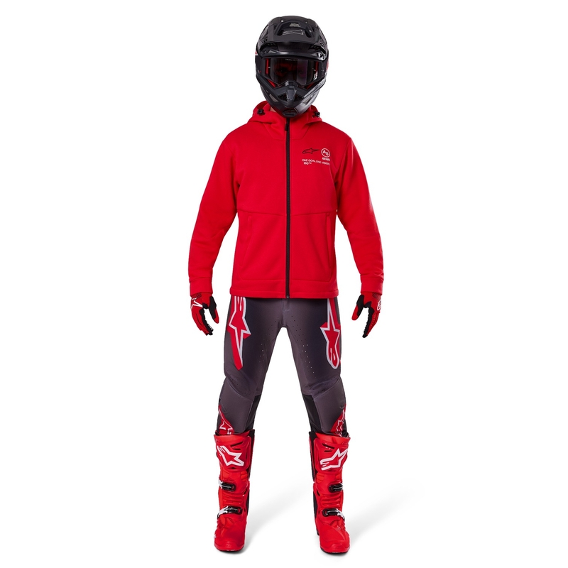 Alpinestars Racer MX Fleece crvena