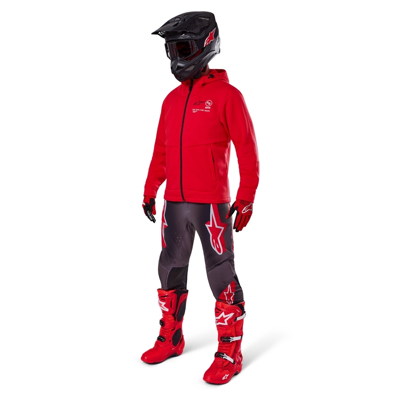 Alpinestars Racer MX Fleece crvena
