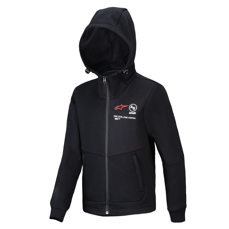 Dječja majica Alpinestars Racer MX Fleece crna