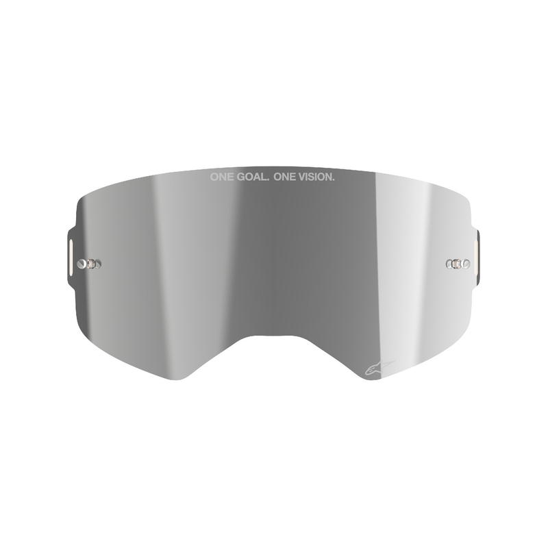 Pleksiglas za Alpinestars Supertech Absolute Vision™ naočale zrcalno srebrne boje