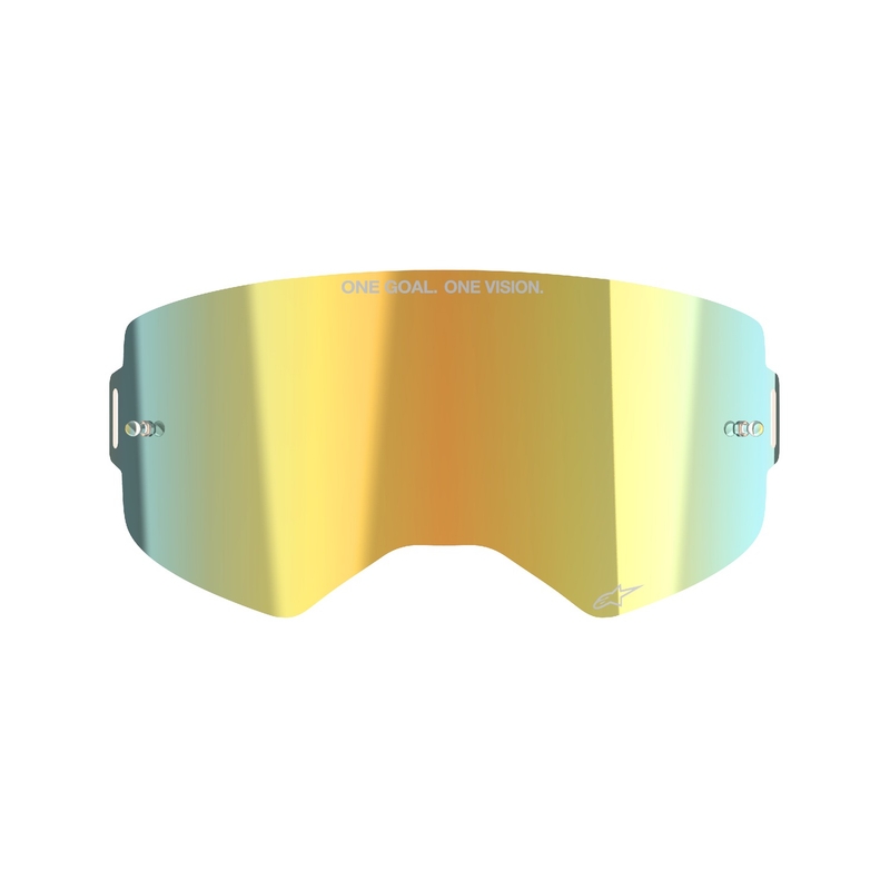 Pleksiglas za Alpinestars Supertech Absolute Vision™ naočale zrcalno zlatno