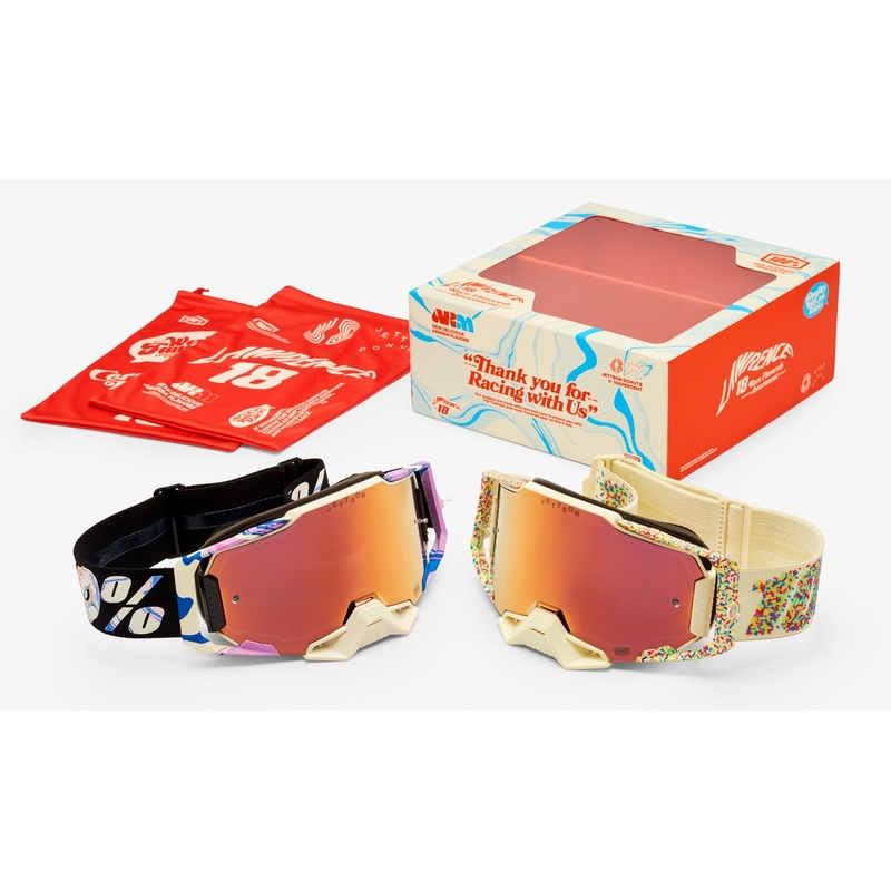 Set naočala za motocross 100% Armega 2 Le Donut 2 kom