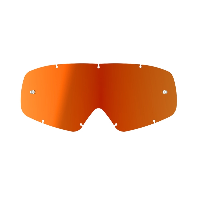 Dječji pleksiglas za Alpinestars Vision Youth naočale ogledalo crvene boje