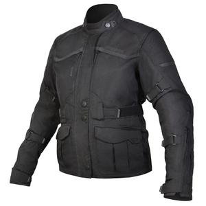 Ženske motociklističke jakne Ozone Explorer II crne boje rasprodaja