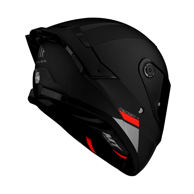 Integralna motociklistička kaciga MT FF118SV Thunder 4 SV crna mat - II. kvaliteta