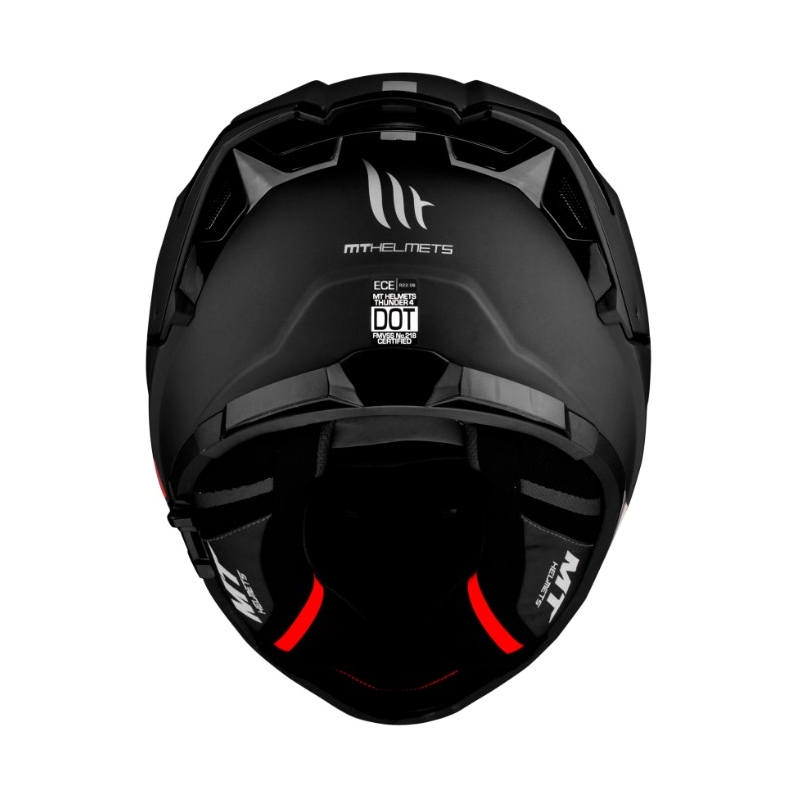 Integralna motociklistička kaciga MT FF118SV Thunder 4 SV crna mat - II. kvaliteta