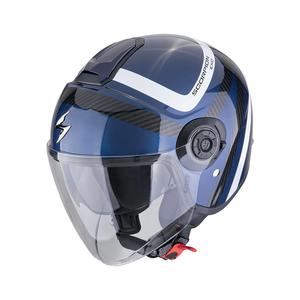 Otvorena kaciga Scorpion EXO-CITY II RIVA plavo-crna
