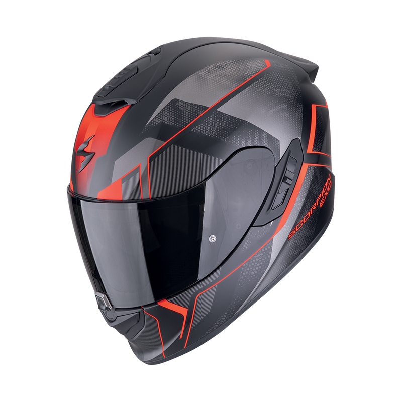 Integralna motociklistička kaciga Scorpion EXO-1400 EVO II AIR INTENSIO mat crno-crvena rasprodaja