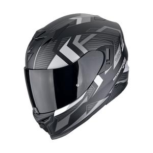 Integralna motociklistička kaciga Scorpion EXO-520 EVO AIR SENSUS mat crno-srebrna