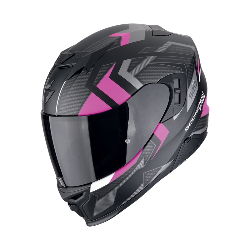 Integralna motociklistička kaciga Scorpion EXO-520 EVO AIR SENSUS mat crno-roza rasprodaja