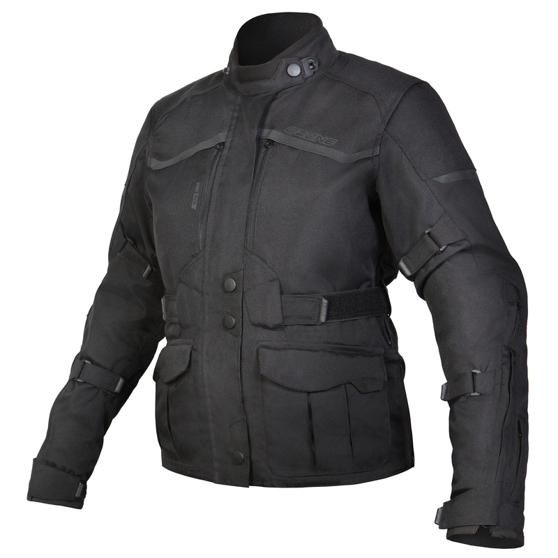 Motociklistička jakna Ozone Explorer II crna