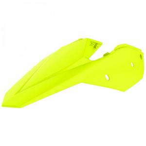 Rear Fender + Side Panels POLISPORT Yellow Fluo