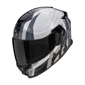 Integralna motociklistička kaciga Scorpion EXO-GT SP AIR TOURADVEN biserno bijela-srebrna