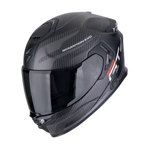 Integralna motociklistička kaciga Scorpion EXO-GT SP AIR FLEX mat crno-srebrna