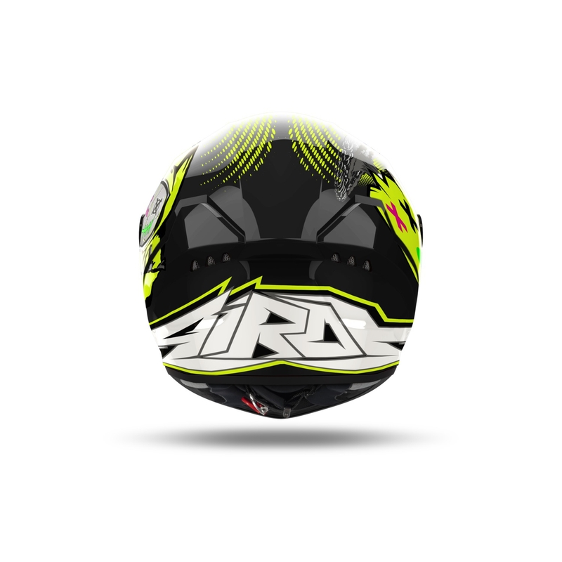 Integralna motoristička kaciga Airoh CONNOR Gamer crna-siva-fluo žuta