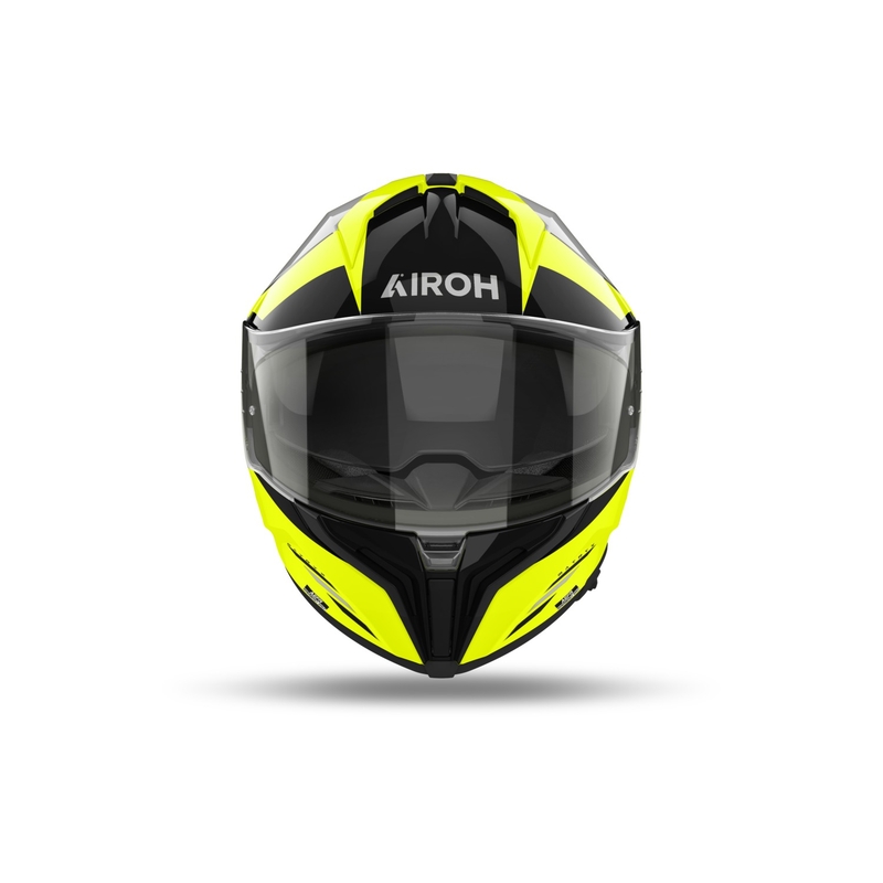 Integralna motociklistička kaciga Airoh MATRYX Thron žuta