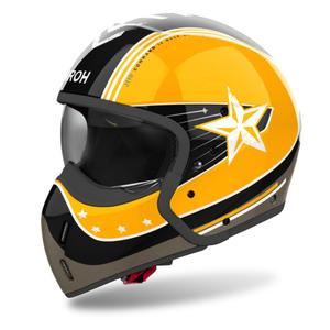Modularna motociklistička kaciga Airoh J110 Command sjajno žuta