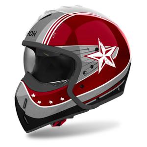 Modularna motociklistička kaciga Airoh J110 Command sjajno crvena
