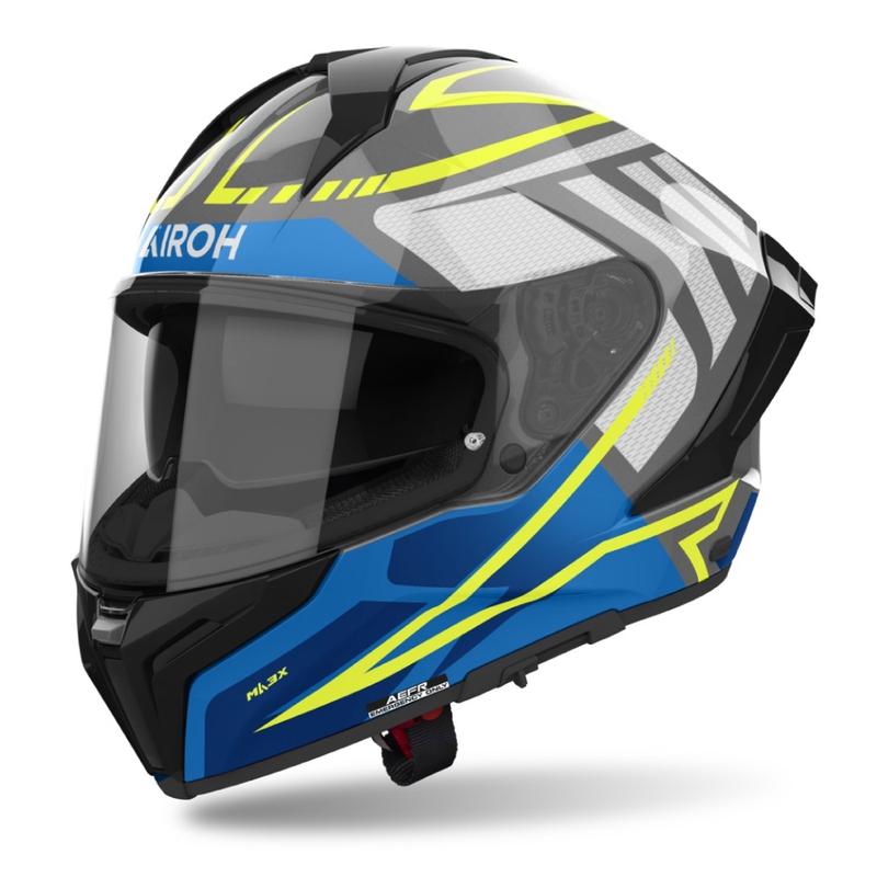 Integralna motociklistička kaciga Airoh MATRYX Rider sjajno plava