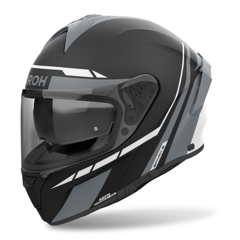 Airoh SPARK 2 Spinner mat siva integralna motociklistička kaciga