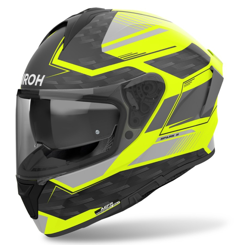 Integralna motociklistička kaciga Airoh SPARK 2 Zenith mat žuta
