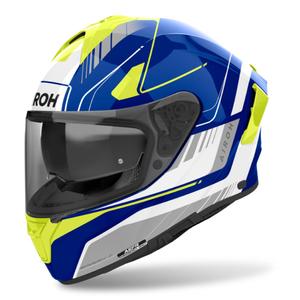 Integralna motociklistička kaciga Airoh SPARK 2 Chrono sjajna plavo-žuta