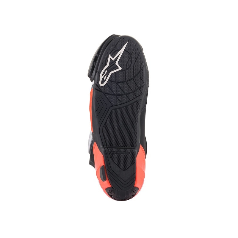 Alpinestars Supertech R motorističke čizme crno-fluo crveno-bijelo-sive
