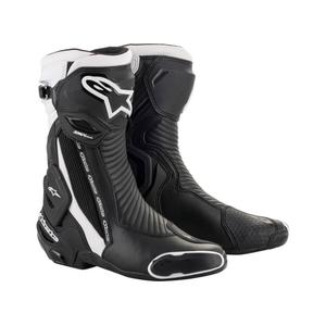 Alpinestars SMX Plus 2 motorističke čizme crno-bijele
