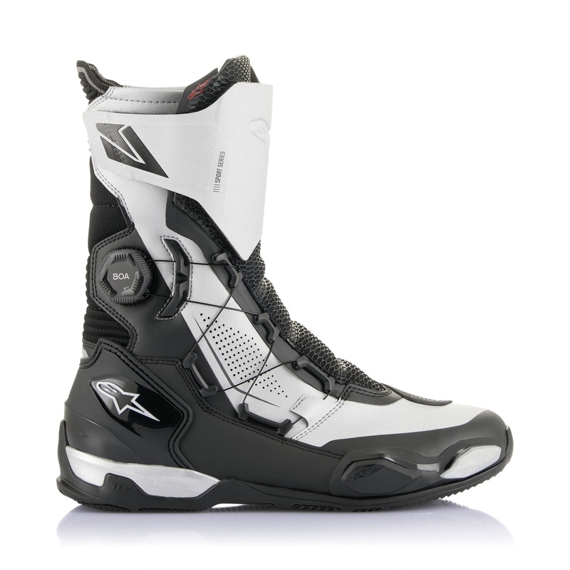 Motorističke čizme Alpinestars SP-X BOA crno-srebrne