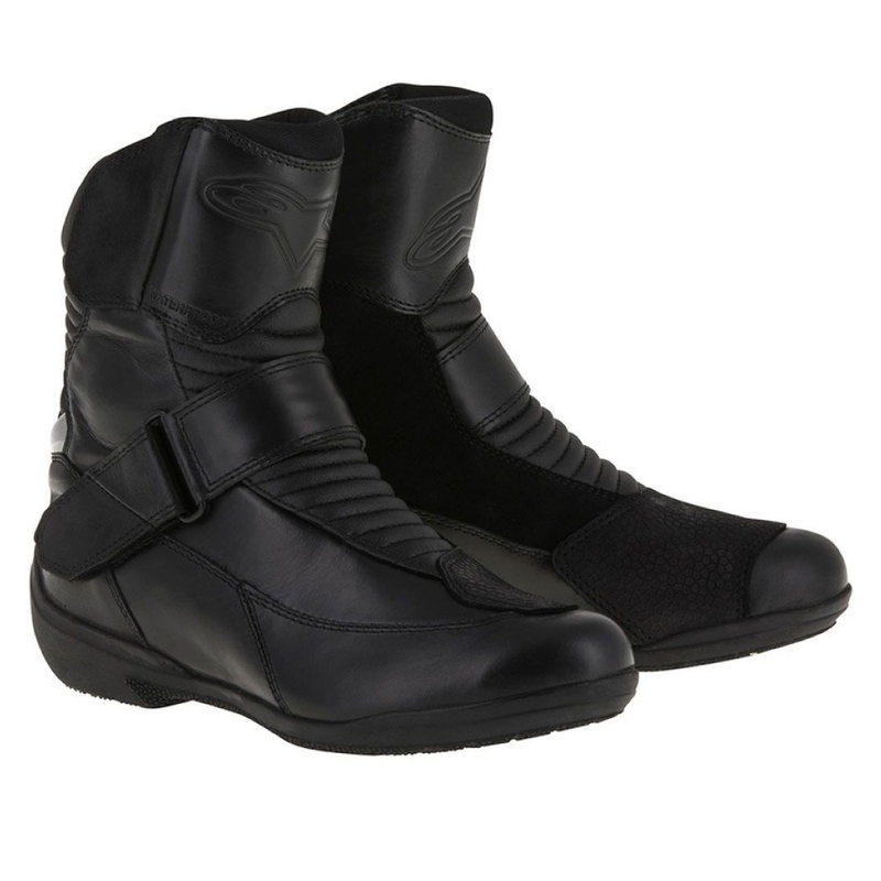 Vodootporne ženske motociklističke čizme Alpinestars Stella Valencia crne