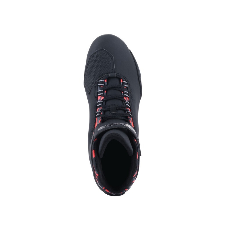Vodootporne motorističke čizme Alpinestars Sektor crno-crveno-sive-kamo