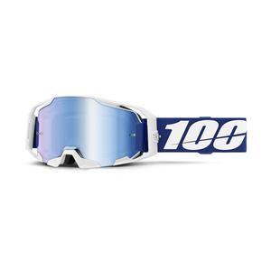 Motocross naočale 100% ARmatic plave s plavim pleksiglasom