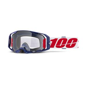 100% ARmatic Mach Z motocross naočale s prozirnim pleksiglasom